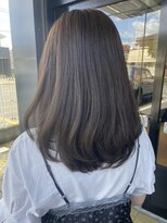 フラバー(flover)&nbsp;SEIJI【ブリーチなしオリーブグレー】レイヤー/20代30代/40代