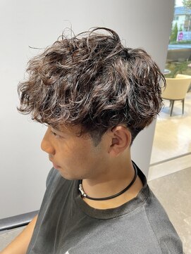 【長野市/メンズ】カット×ツイストスパイラルパーマ