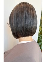 アルファ(Hair Salon alpha)&nbsp;【大人可愛い】纏まりの良いワンレンボブ　伸ばしたい方オススメ
