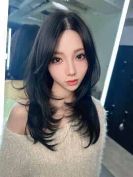 シェノン バイ アランスミシー 表参道(CHAINON by Alan smithee) 表参道/クラゲヘアー/オリーブグレー/小顔/ココアベージュ/渋谷