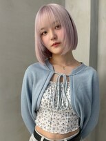 ネハス 名古屋栄店(nehus.)&nbsp;ブリーチ/クラゲヘアー/小顔に見せるヘア/ココアベージュ