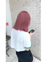 プロデュース 淵野辺店(Produce)&nbsp;ハイライトカラーミルクティーベージュケアブリーチダブルカラ