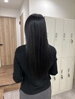 アンビシャス 武蔵関店(ambitious)&nbsp;赤み抑え透明感カラー暗めカラーネイビーブルーブラック