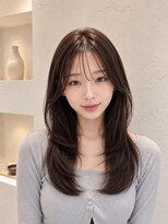 リエラ 池袋西口(Riela) レイヤーカット×ロングレイヤー×シースルーバングの美髪ヘア