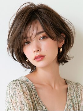 ビフィーノ リルネ(Bifino Rilune) 40代夏の透明感ショートレイヤー