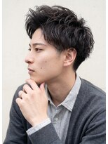 ヨシザワインク バンダイ(YOSHIZAWA Inc. BANDAI)&nbsp;ピンパーマ/メンズパーマ/メンズショート/ツーブロック/爽やか