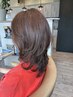 カット×カラー×トリートメント×頭浸浴(白髪染め可)