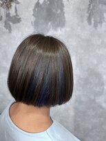 マスト ヘアー(must hair)&nbsp;ボブ × ネイビー