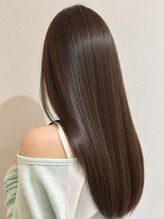 トップヘアスパアンドリゾート 鳴海(TOP HAIR spa&resort)&nbsp;名古屋ストレートヘア縮毛矯正ロング髪質改善ブラウン20代30代