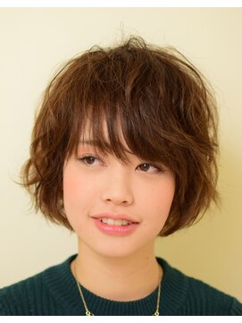 エムプラス センター北(M.plus) 簡単スタイリング。カジュアルフェミニンボブ！