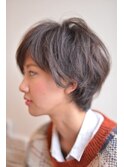 ニュアンスパーマで作るナチュラルショート