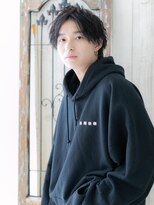 モッズヘア メン 上尾東口店(mod's hair men) ≪mod's men≫爽やか黒髪でモテる!センターパートコンマヘアC