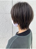 ショートウルフ×グレージュカラー【大分】