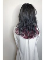 フロート 小阪店(float)&nbsp;すそカラー_ココアブラウン,フリンジウェーブ