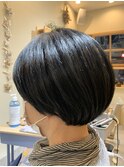 【大人かわいい】丸みボブ 小顔ボブ
