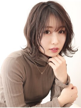 ビーハイブアヴェダ PARCO2店(BEHIVE AVEDA) [BEHIVE 高橋]　扱いやすくまとまるボブ