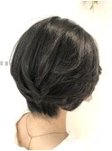 クセを活かした大人ショートボブ
