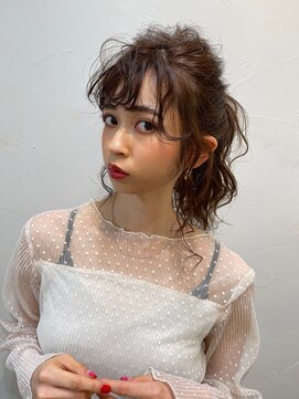 リベルタ(liberta) 小顔ゆるポニーアレンジ◎パーティー◎結婚式［liberta/植松