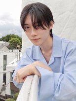グロウミドル(GROW middle) コンマヘア×センターパートの大人ネオウルフ　野村恵子