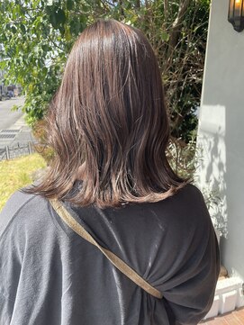 ヘア プロデュース キュオン(hair produce CUEON.) ハイライト×ミルクティーベージュ