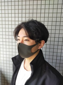 オーパスクリエ (OPUS CREER) メンズ ニュアンスパーマ センターパート