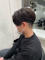 バイフィフス 原宿/表参道(by fifth)&nbsp;ナチュラルセンターパート/ニュアンスパーマ/ツーブロ刈り上げ