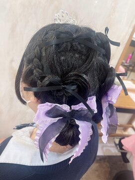 ラビス 浦和(Lovis) 魅力倍増カール/セミディ/シアーカラー/ダークアッシュ/姫カット