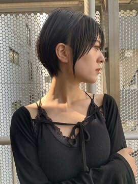 ロンドブルーム 天神大名店(Lond Bloom) 大人かわいい/黒髪ショート/美髪