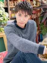 カバーヘア ブリス 北浦和(COVER HAIR bliss) 韓国風ランダムパーマ束感マッシュショートm北浦和20代30代40代