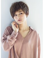 コンティロミー(CONTI ROMMY.)&nbsp;アシメバングの小顔ショート/髪質改善/コンティロミー本厚木