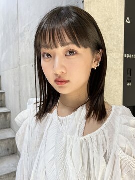 シナモン。(CINNAMON) オシャレなミディアムボブ/20代30代40代/中目黒