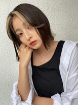 ロンド エスポワール 錦糸町(Lond espoir)&nbsp;大人ガーリーチョコレートモードプリカール髪質改善韓国ボブ学割