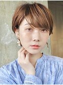 大人マッシュショート/丸みショート/イメチェン/30代40代50代