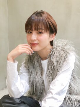 エイミー(Aimee) Aimee 町田   モカブラウン×ハンサムショート