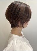 30代40代50代◎絶壁解消/白髪ぼかし/大人ショートボブ【Nyne】