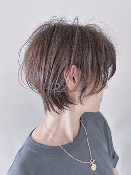 アナザヘアー なんば 高島屋前店(ANAZA hair) くびれ感のあるエアリーショートボブ♪