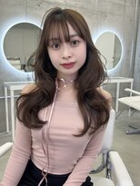 ☆韓国ガーリーヘア レイヤーカット オリーブベージュ学割U24☆