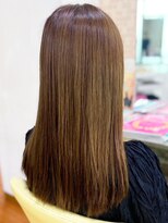 アークスヘアー 20代30代40代大人可愛い髪質改善カラーオリーブブラウン透明感