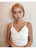 ハイトーンボブぱっつん前髪ボブミニボブ切りっぱなしボブ