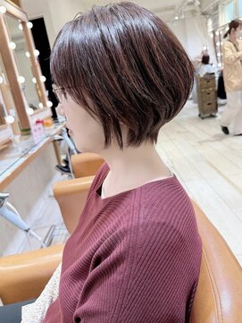 ネオリーブ クタ 町田店(Neolive kuta) 大人かわいいショート【ショート、髪質改善241009】