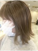 Champ小阪店で白髪活かし!半永久的に持続可能なインナーカラー