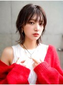 【GEEKS渋谷】顔周りレイヤー/ウルフカット/20代30代/ネオウルフ