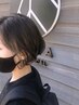 【お洒落なワンポイントカラー♪】カット＋カラー＋ポイントブリーチ