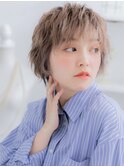 フレンチカジュアルくせ毛風マッシュパーマc6上尾20代30代40代
