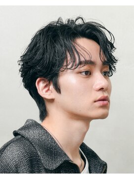 バイフィフス 原宿/表参道(by fifth) センターパートコンマヘアフェザーパーマニュアンスパーマ韓国