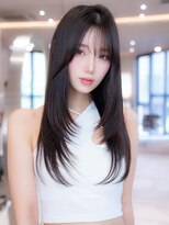 ハバナ 新宿(HAVANA)&nbsp;20代30代かわいい/顔周りレイヤー／髪質改善/髪質改善ストレート