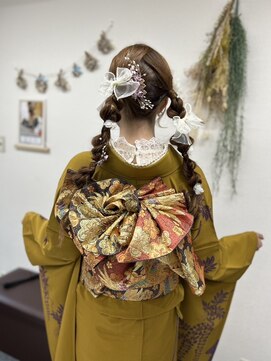 レインボー(setsalon) 振袖着付け＋ヘアセット