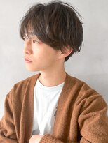 キリ 表参道(kyli)&nbsp;小顔カット大人前髪パーマ無造作モテ髪清潔感◎#01mf0926