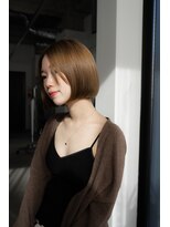 ロウ 銀座(RAW)&nbsp;切りっぱなし　ボブ　銀座　ワンレン