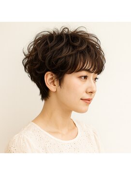 スープレックス ヘアーデザイン(SOUPREX HAIR DESIGN) マッシュショートパーマ　20代 30代 40代 50代 60代　ショート